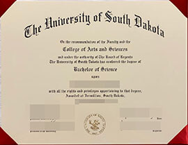 purchase realistic University of South Dakota degree