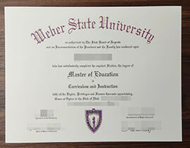 purchase realistic Weber State University degree