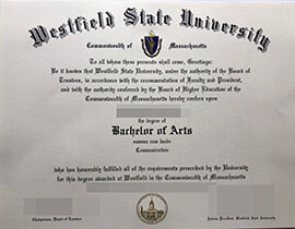 purchase realistic Westfield State University degree