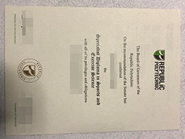 purchase realistic Republic Polytechnic diploma