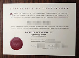 purchase realistic University of Canterbury degree