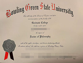 purchase realistic Bowling Green State University degree