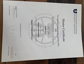purchase realistic Catholic University of Eichstätt-Ingolstadt degree