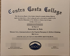 purchase realistic Contra Costa College degree