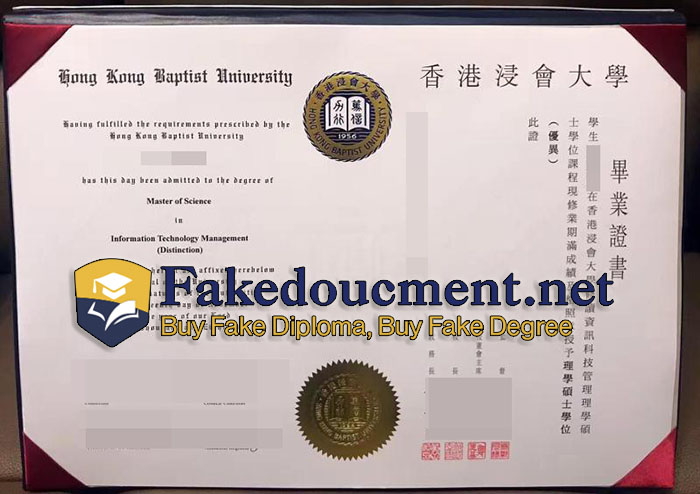 purchase realistic Hong Kong Baptist University diploma