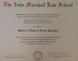 purchase realistic John Marshall Law School degree