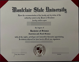 purchase realistic Montclair State University degree