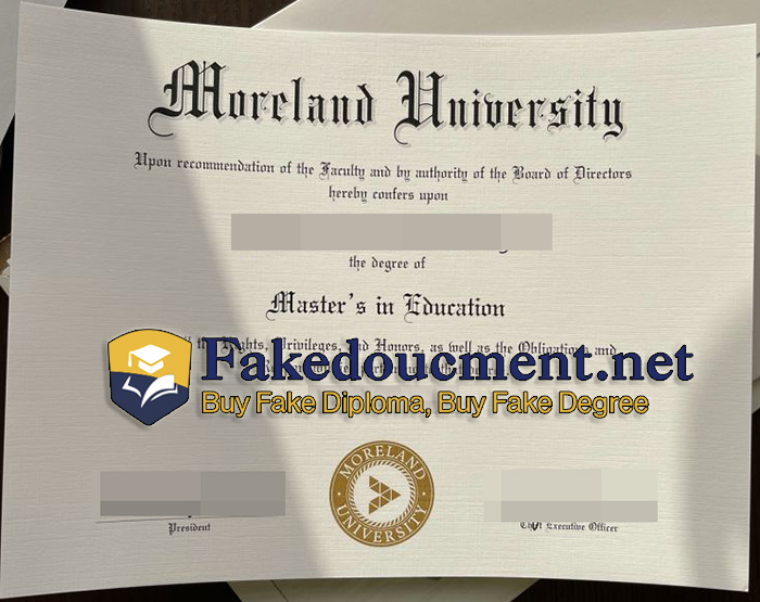 purchase realistic Mortland University diploma