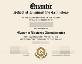 purchase realistic Quantic School of Business and Technology degree