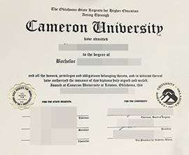purchase realistic Cameron University degree