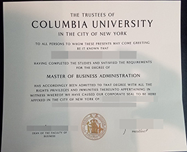 purchase realistic Columbia University degree