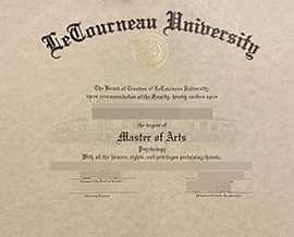 purchase realistic Letourneau University degree