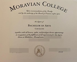 purchase realistic Moravian College degree