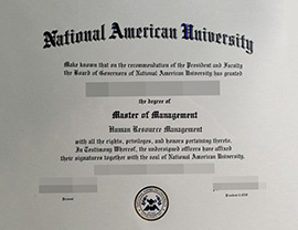 purchase realistic National American University degree