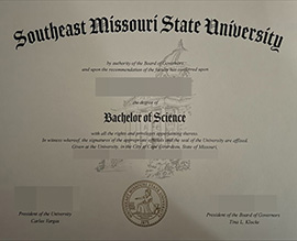 purchase realistic Southeast Missouri State University degree