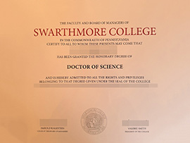 purchase realistic Swarthmore College degree