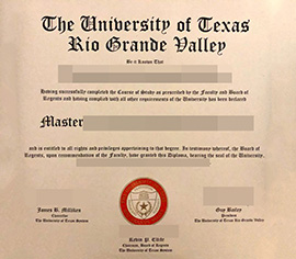 purchase realistic University of Texas Rio Grande Valley degree