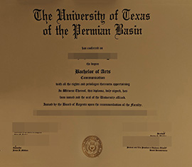 purchase realistic University of Texas of the Permian Basin degree
