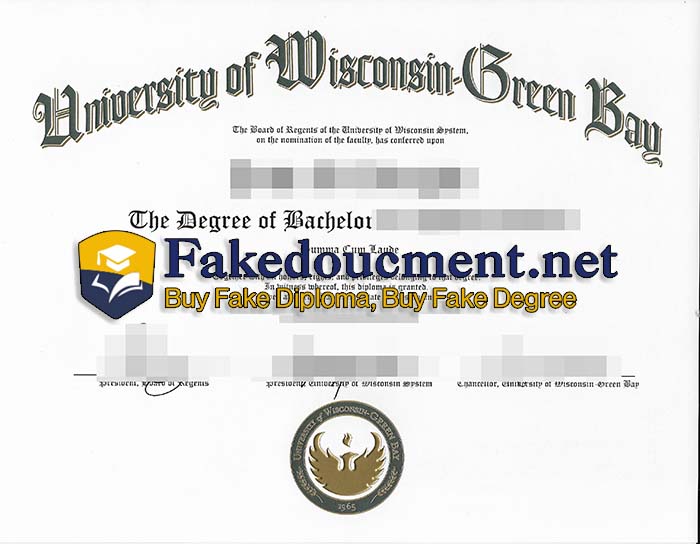 purchase realistic University of Wisconsin-Green Bay degree