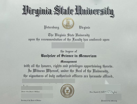 purchase realistic Virginia State University degree
