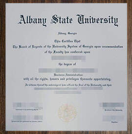 purchase realistic Albany State University degree