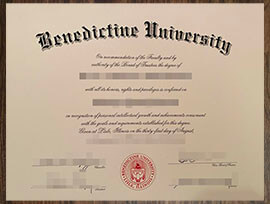purchase realistic Benedictine University degree