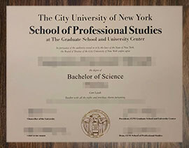 purchase realistic CUNY School of Professional Studies degree