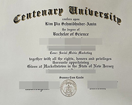 purchase realistic Centenary University degree
