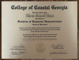 purchase realistic College of Coastal Georgia degree