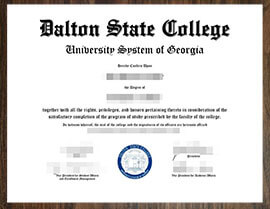 purchase realistic Dalton State College degree
