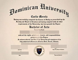 purchase realistic Dominican University degree
