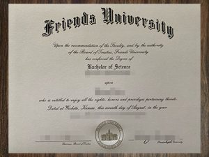 purchase realistic Friends University degree