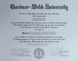 purchase realistic Gardner-Webb University degree