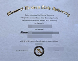 purchase realistic Missouri Western State University degree