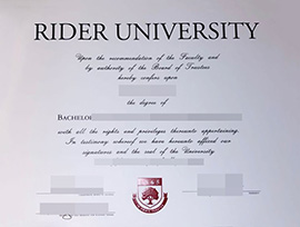 purchase realistic Rider University degree