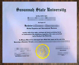 purchase realistic Savannah State University degree
