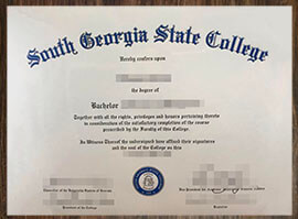 purchase realistic South Georgia State College degree