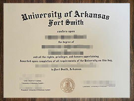 purchase realistic University of Arkansas Fort Smith degree