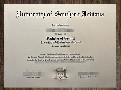 purchase realistic University of Southern Indiana degree