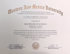 purchase realistic Western New Mexico University degree