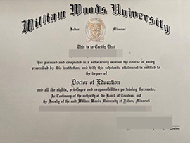 purchase realistic William Woods University degree