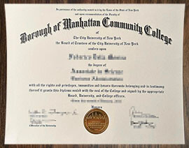 purchase realistic Borough of Manhattan Community College degree