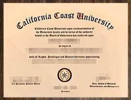 purchase realistic California Coast University degree