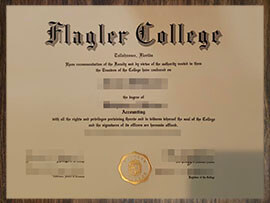 purchase realistic Flagler College degree