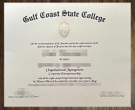purchase realistic Gulf Coast State College degree