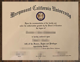 purchase realistic Marymount California University degree