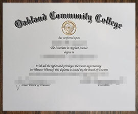 purchase realistic Oakton Community College degree
