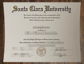 purchase realistic Santa Clara University degree