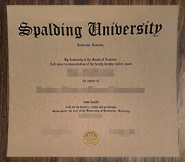 purchase realistic Spalding University degree