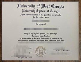 purchase realistic University of West Georgia degree